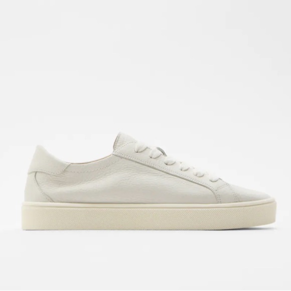 ZARA SOFT LEATHER SNEAKERS - Picture 6 of 6
